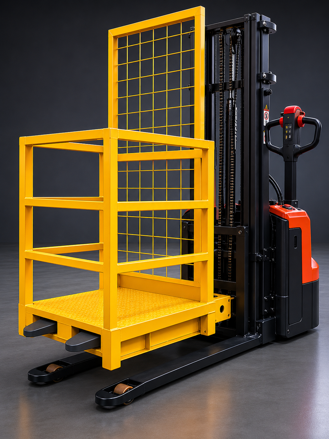 Safety Cage for Stackers